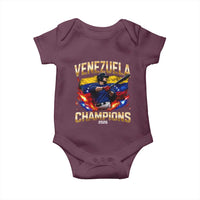 Venezuela Champions 2026 Baby Onesie Beisbol Venezuelan Pride Flag Baseball Fans
