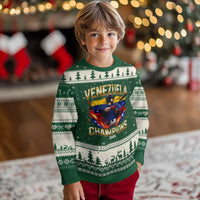 Venezuela Champions 2026 Ugly Christmas Sweater Beisbol Venezuelan Pride Flag Baseball Fans