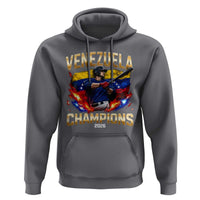 Venezuela Champions 2026 Hoodie Beisbol Venezuelan Pride Flag Baseball Fans