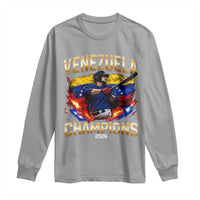 Venezuela Champions 2026 Long Sleeve Shirt Beisbol Venezuelan Pride Flag Baseball Fans