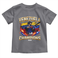 Venezuela Champions 2026 Toddler T Shirt Beisbol Venezuelan Pride Flag Baseball Fans