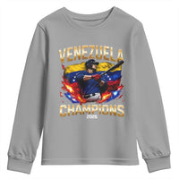 Venezuela Champions 2026 Youth Sweatshirt Beisbol Venezuelan Pride Flag Baseball Fans