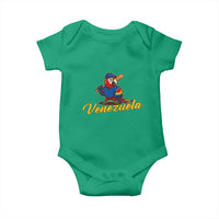 Venezuela Guacamaya Macaw Baseball Baby Onesie Venezuelan Pride Latino Beisbol Fans