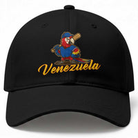 Venezuela Guacamaya Macaw Baseball Baseball Cap Venezuelan Pride Latino Beisbol Fans