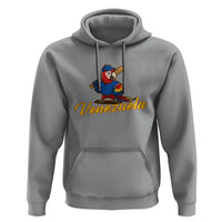 Venezuela Guacamaya Macaw Baseball Hoodie Venezuelan Pride Latino Beisbol Fans
