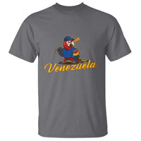 Venezuela Guacamaya Macaw Baseball T Shirt Venezuelan Pride Latino Beisbol Fans