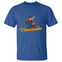Venezuela Guacamaya Macaw Baseball T Shirt Venezuelan Pride Latino Beisbol Fans