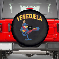 Venezuela Baseball Macaw Batter Spare Tire Cover Ara Macao Guacamaya Venezuelan Pride