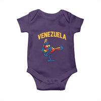 Venezuela Baseball Macaw Batter Baby Onesie Ara Macao Guacamaya Venezuelan Pride