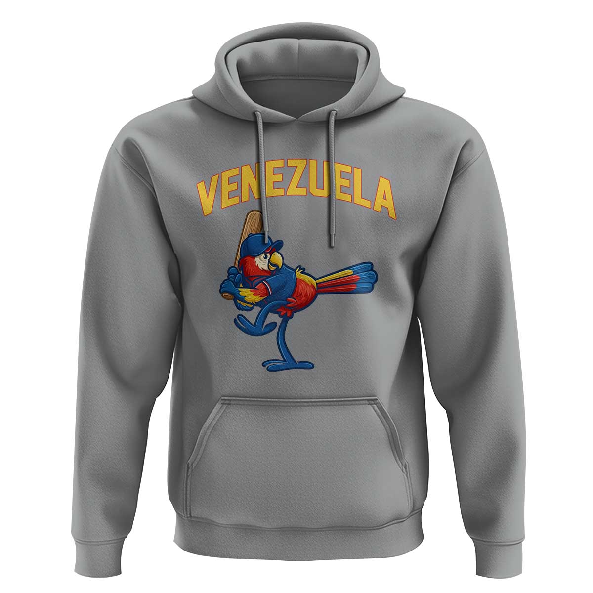 Venezuela Baseball Macaw Batter Hoodie Ara Macao Guacamaya Venezuelan Pride