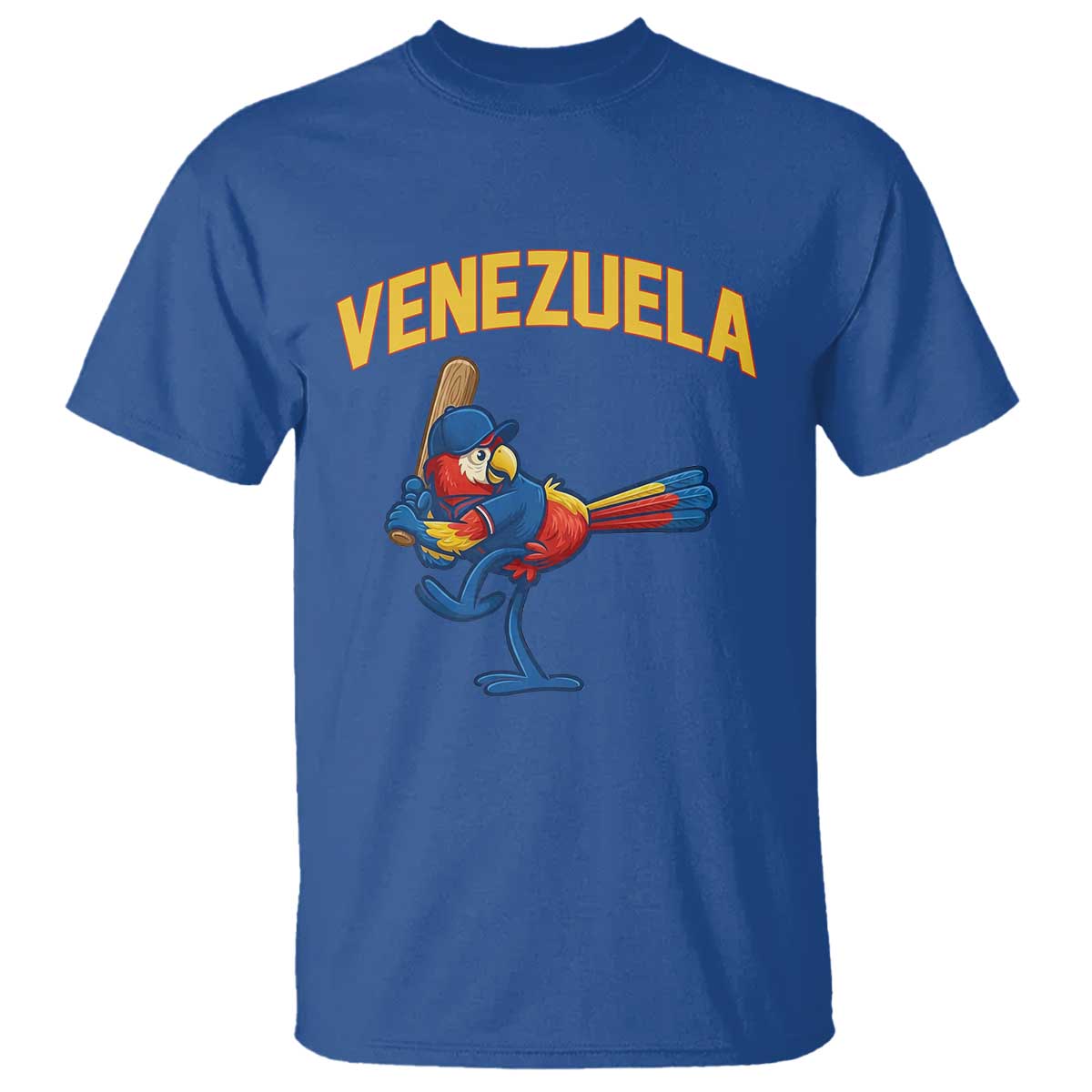 Venezuela Baseball Macaw Batter T Shirt Ara Macao Guacamaya Venezuelan Pride