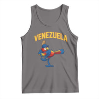 Venezuela Baseball Macaw Batter Tank Top Ara Macao Guacamaya Venezuelan Pride