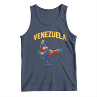 Venezuela Baseball Macaw Batter Tank Top Ara Macao Guacamaya Venezuelan Pride