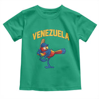 Venezuela Baseball Macaw Batter Toddler T Shirt Ara Macao Guacamaya Venezuelan Pride