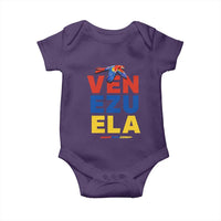 Venezuela Pride Flying Scarlet Macaw Baby Onesie Ara Macao Guacamaya Venezuelan Pride Tropical Bird