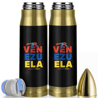 Venezuela Pride Flying Scarlet Macaw Bullet Tumbler Ara Macao Guacamaya Venezuelan Pride Tropical Bird