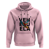 Venezuela Pride Flying Macaw Hoodie Ara Macao Guacamaya Venezuelan Pride Tropical Bird