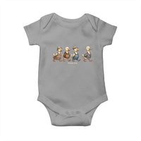 Funny Christian Psalm 23:6 Duck Pun Baby Onesie Surely Goodness and Mercy Cute Bible Humor Gift