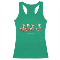 Funny Christian Psalm 23:6 Duck Pun Racerback Tank Top Surely Goodness and Mercy Cute Bible Humor Gift