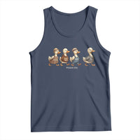 Funny Christian Psalm 23:6 Duck Pun Tank Top Surely Goodness and Mercy Cute Bible Humor Gift