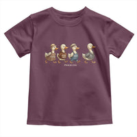 Funny Christian Psalm 23:6 Duck Pun Toddler T Shirt Surely Goodness and Mercy Cute Bible Humor Gift