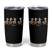 Funny Christian Psalm 23:6 Duck Pun Tumbler Cup Surely Goodness and Mercy Cute Bible Humor Gift