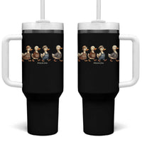 Funny Christian Psalm 23:6 Duck Pun Tumbler With Handle Surely Goodness and Mercy Cute Bible Humor Gift