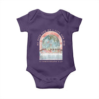 Christian Faith Last Supper Scripture Baby Onesie He Died for Me So I Live for Him Corinthians 5:15 Inspiration