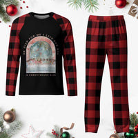 Christian Faith Last Supper Scripture Plaid Pajama Set He Died for Me So I Live for Him Corinthians 5:15 Inspiration
