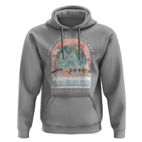Christian Faith Last Supper Scripture Hoodie He Died for Me So I Live for Him Corinthians 5:15 Inspiration
