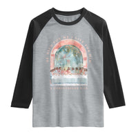 Christian Faith Last Supper Scripture Raglan Shirt He Died for Me So I Live for Him Corinthians 5:15 Inspiration