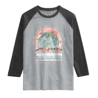 Christian Faith Last Supper Scripture Raglan Shirt He Died for Me So I Live for Him Corinthians 5:15 Inspiration