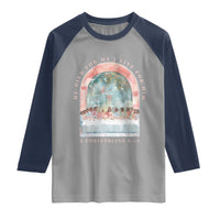 Christian Faith Last Supper Scripture Raglan Shirt He Died for Me So I Live for Him Corinthians 5:15 Inspiration
