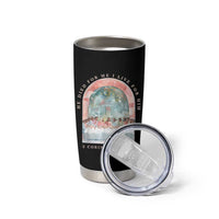 Christian Faith Last Supper Scripture Tumbler Cup He Died for Me So I Live for Him Corinthians 5:15 Inspiration
