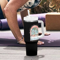 Christian Faith Last Supper Scripture Tumbler With Handle He Died for Me So I Live for Him Corinthians 5:15 Inspiration