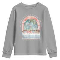 Christian Faith Last Supper Scripture Youth Sweatshirt He Died for Me So I Live for Him Corinthians 5:15 Inspiration