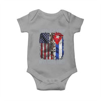 Patria y Vida Cuba Libre Freedom Baby Onesie Cuban Pride Independence USA Cuba Flag