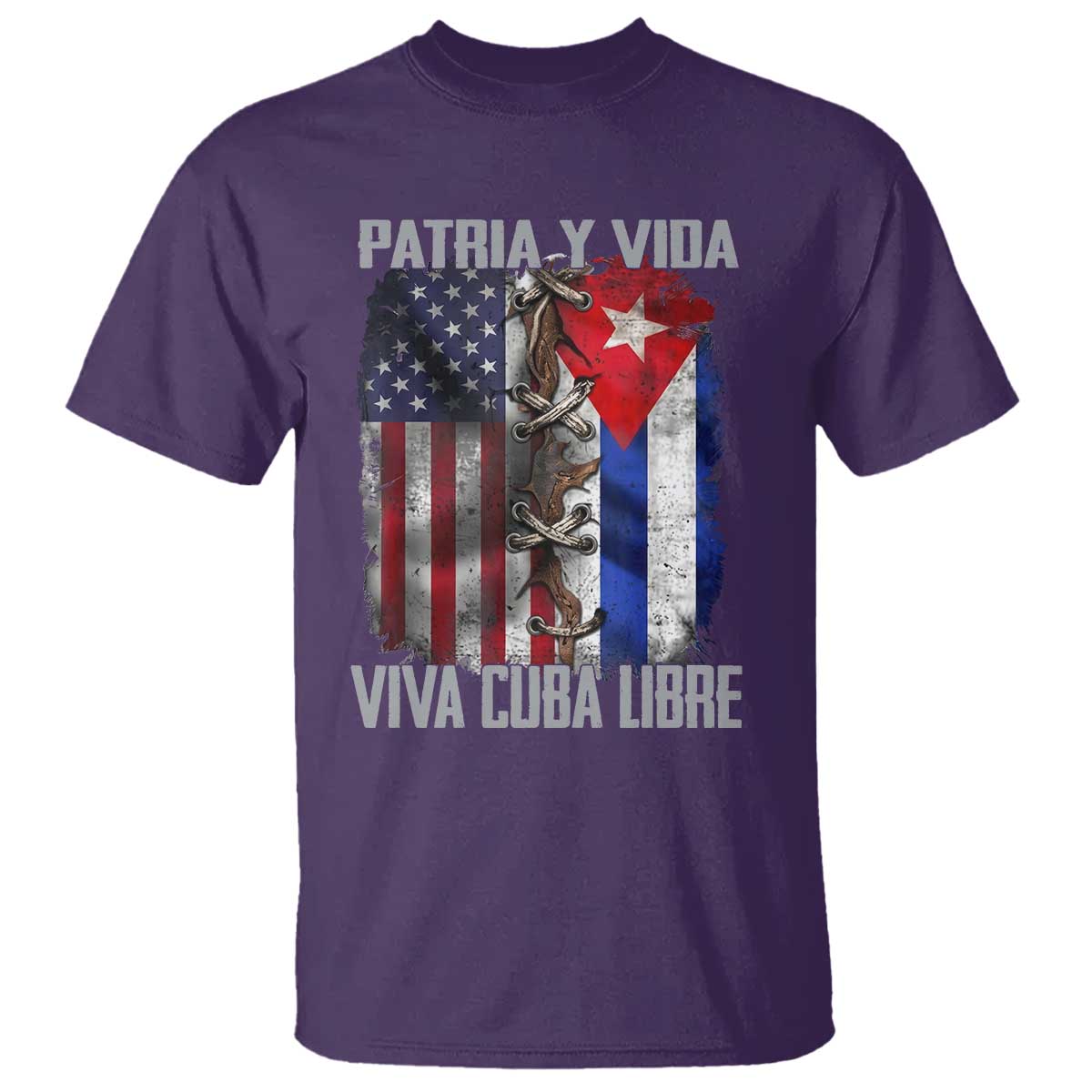Patria y Vida Cuba Libre Freedom T Shirt Cuban Pride Independence USA Cuba Flag