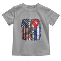Patria y Vida Cuba Libre Freedom Toddler T Shirt Cuban Pride Independence USA Cuba Flag