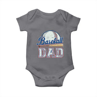 Baseball Dad Baby Onesie Baseball Sport Lovers For Father's Day