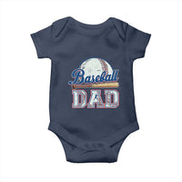 Baseball Dad Baby Onesie Baseball Sport Lovers For Father's Day