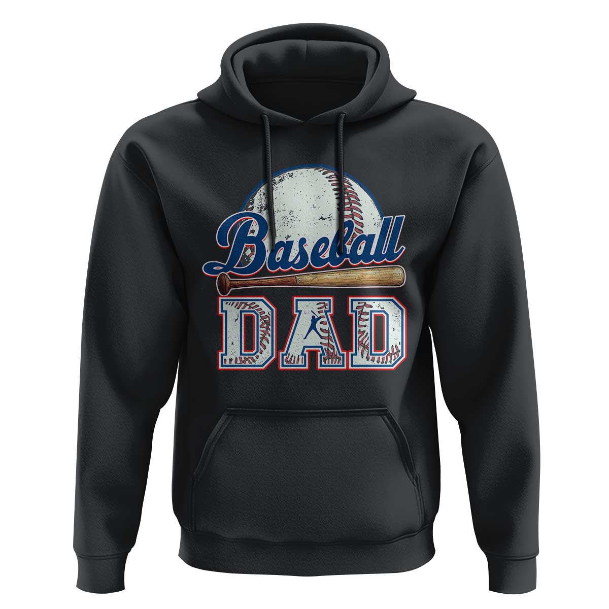 Baseball Dad Hoodie Baseball Sport Lovers For Father's Day