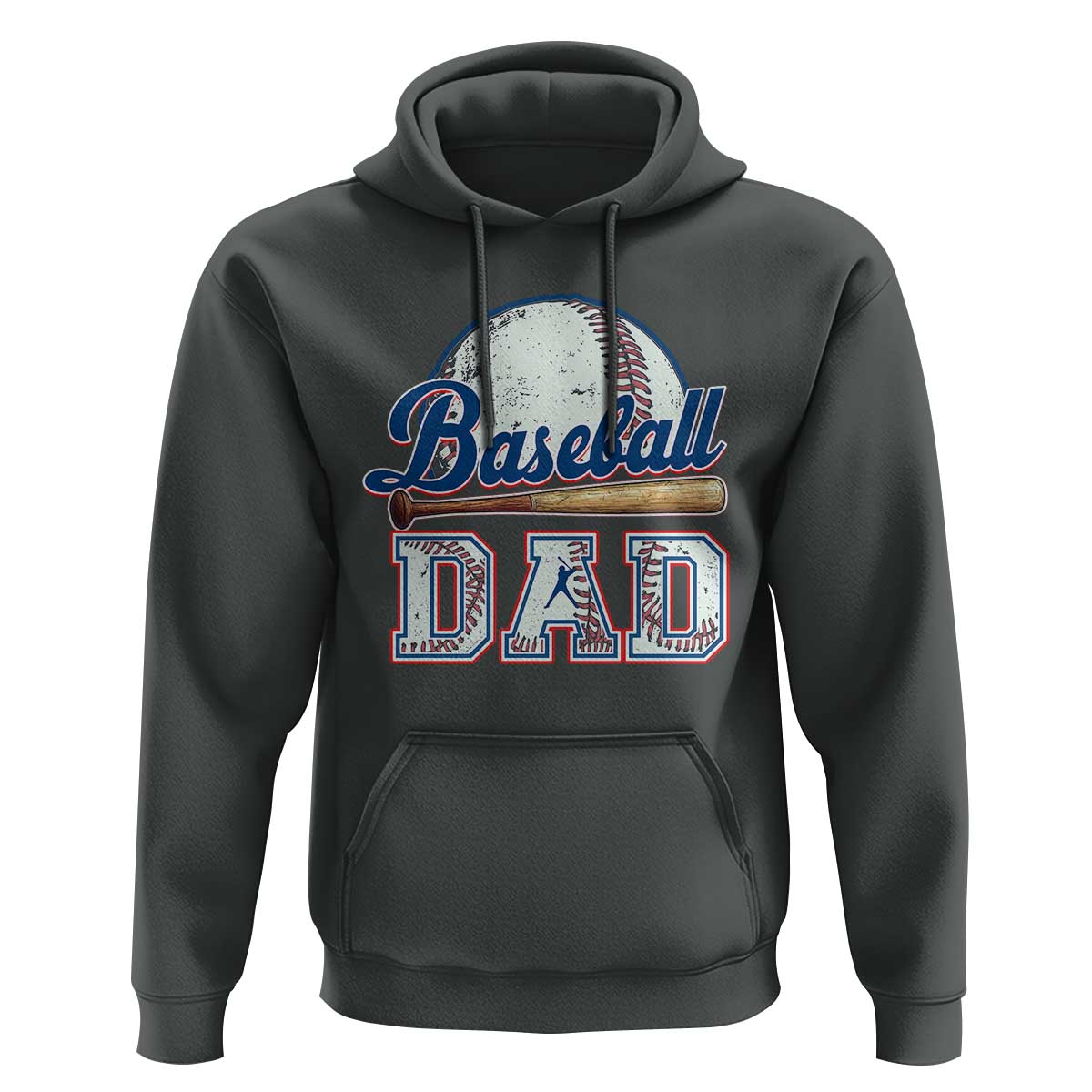 Baseball Dad Hoodie Baseball Sport Lovers For Father's Day