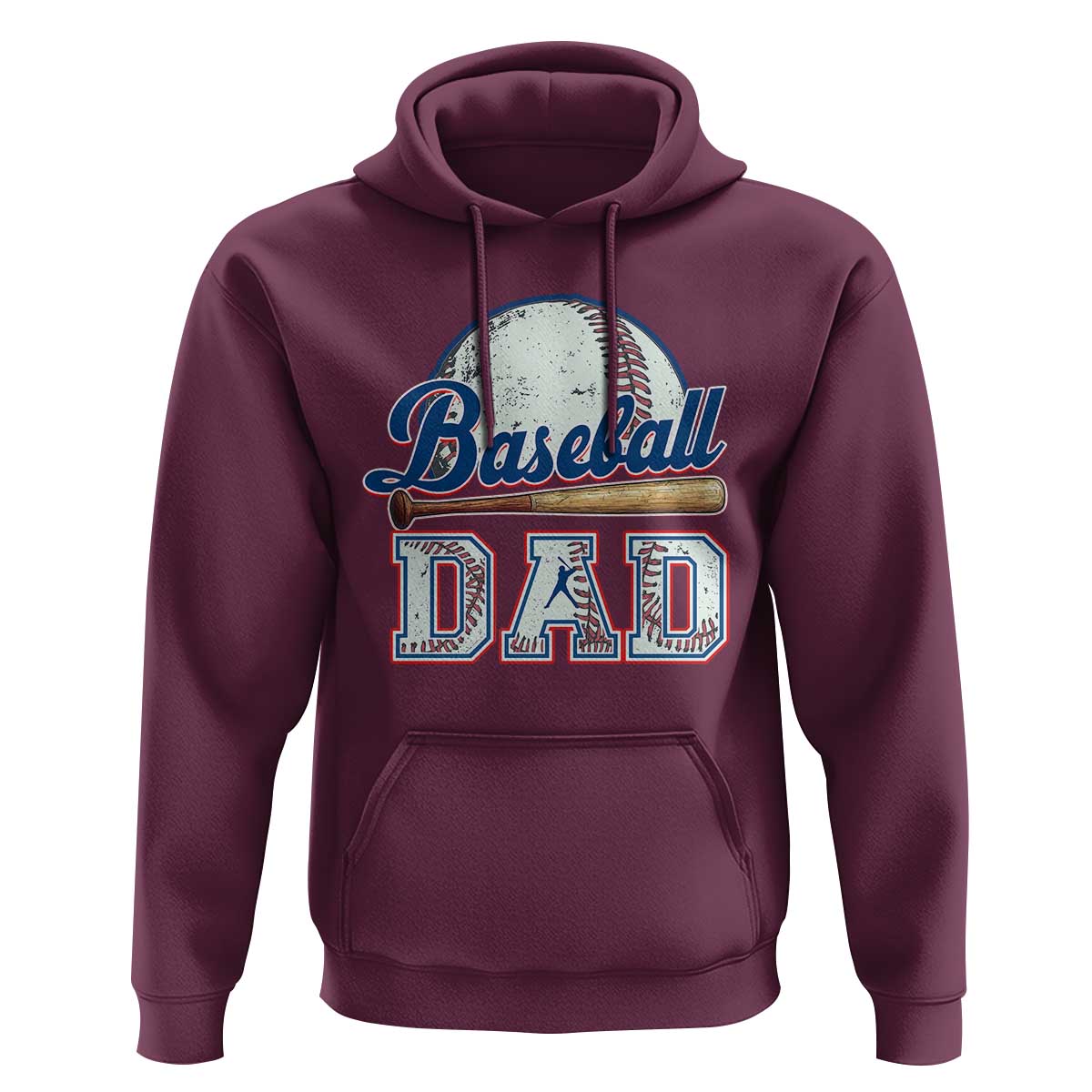 Baseball Dad Hoodie Baseball Sport Lovers For Father's Day