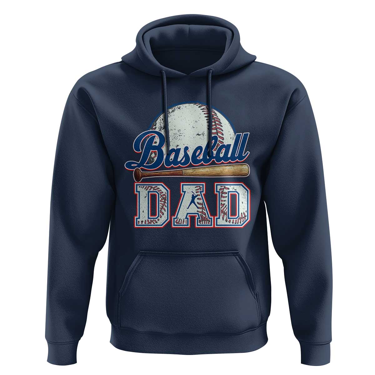 Baseball Dad Hoodie Baseball Sport Lovers For Father's Day