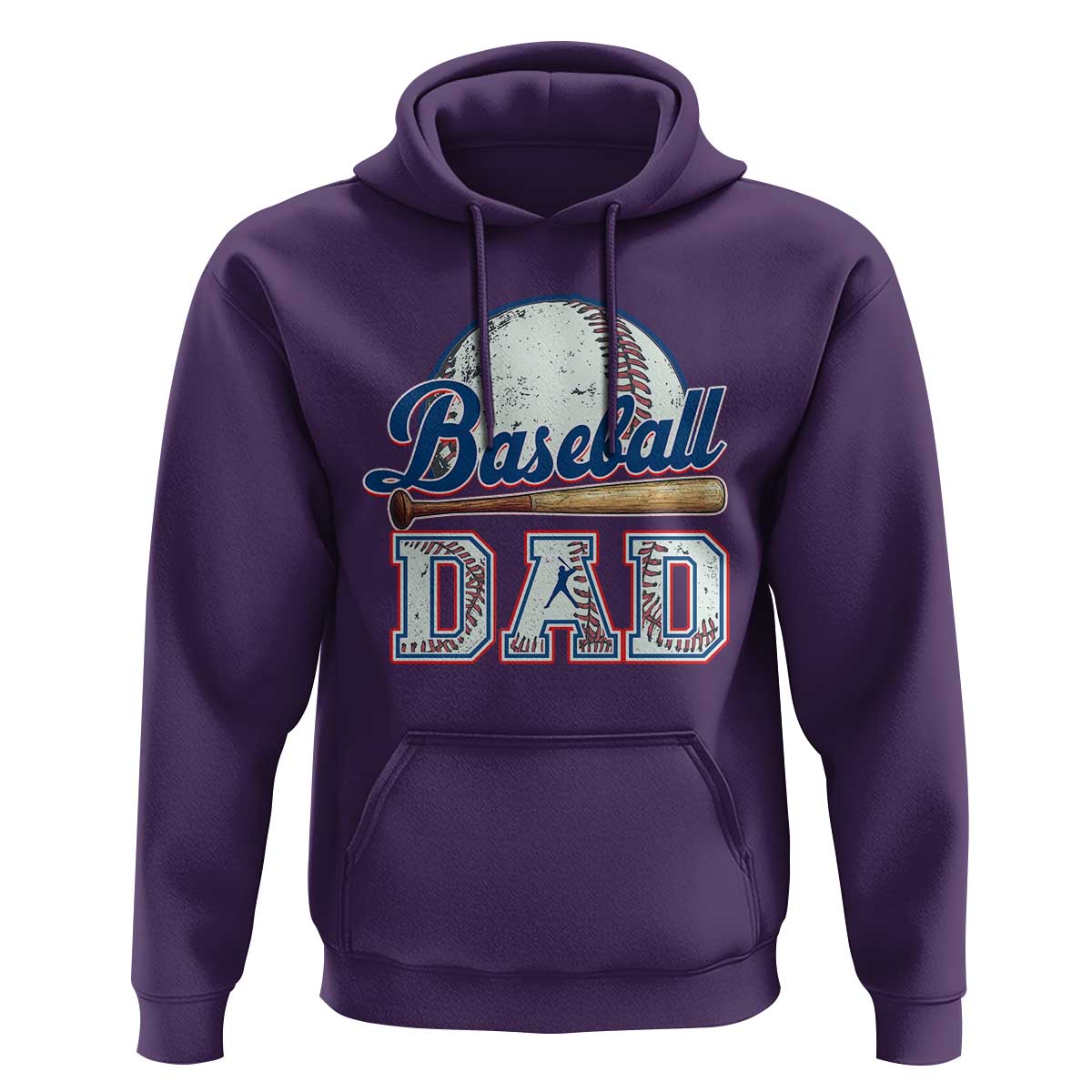 Baseball Dad Hoodie Baseball Sport Lovers For Father's Day