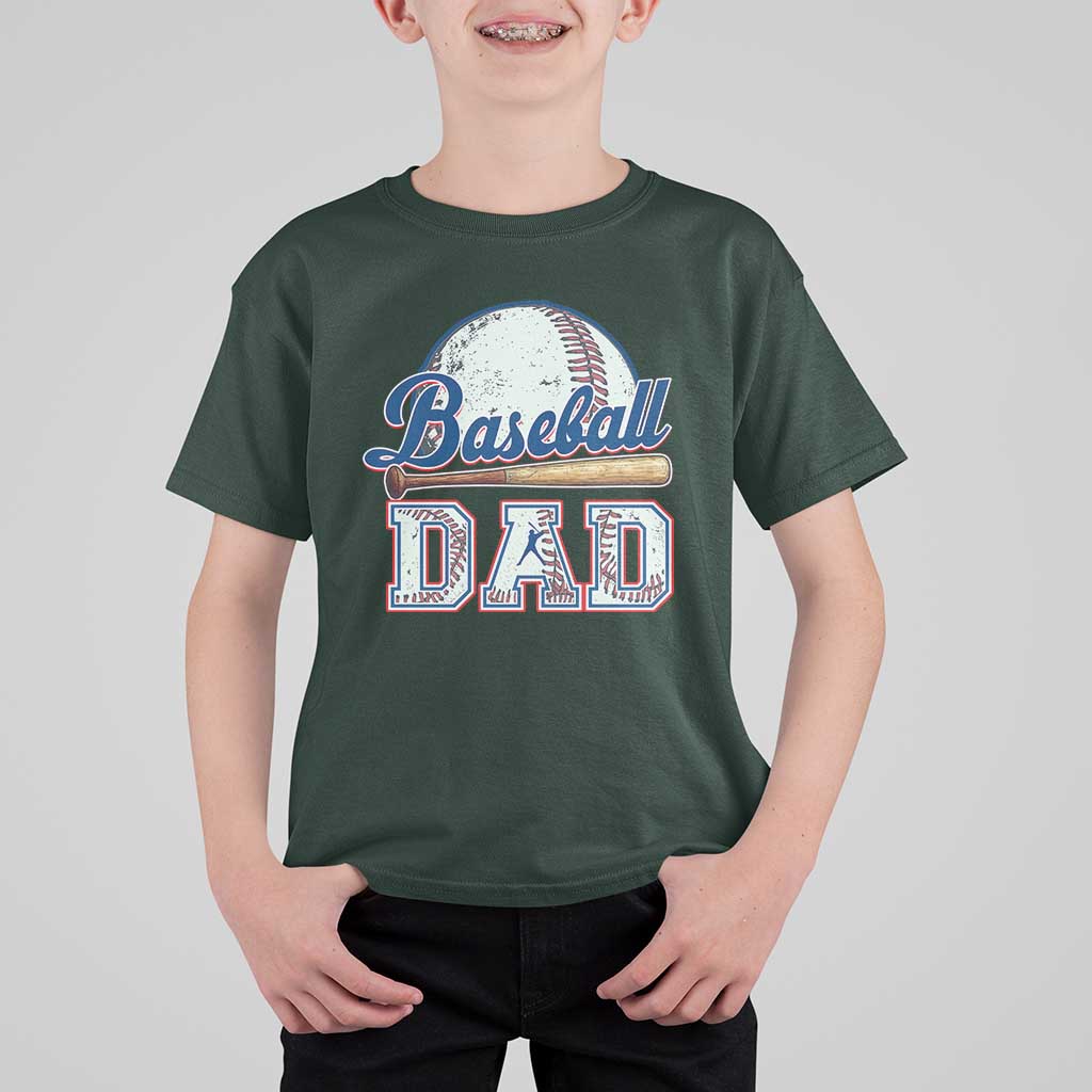 Baseball Dad T Shirt For Kid Baseball Sport Lovers For Father's Day