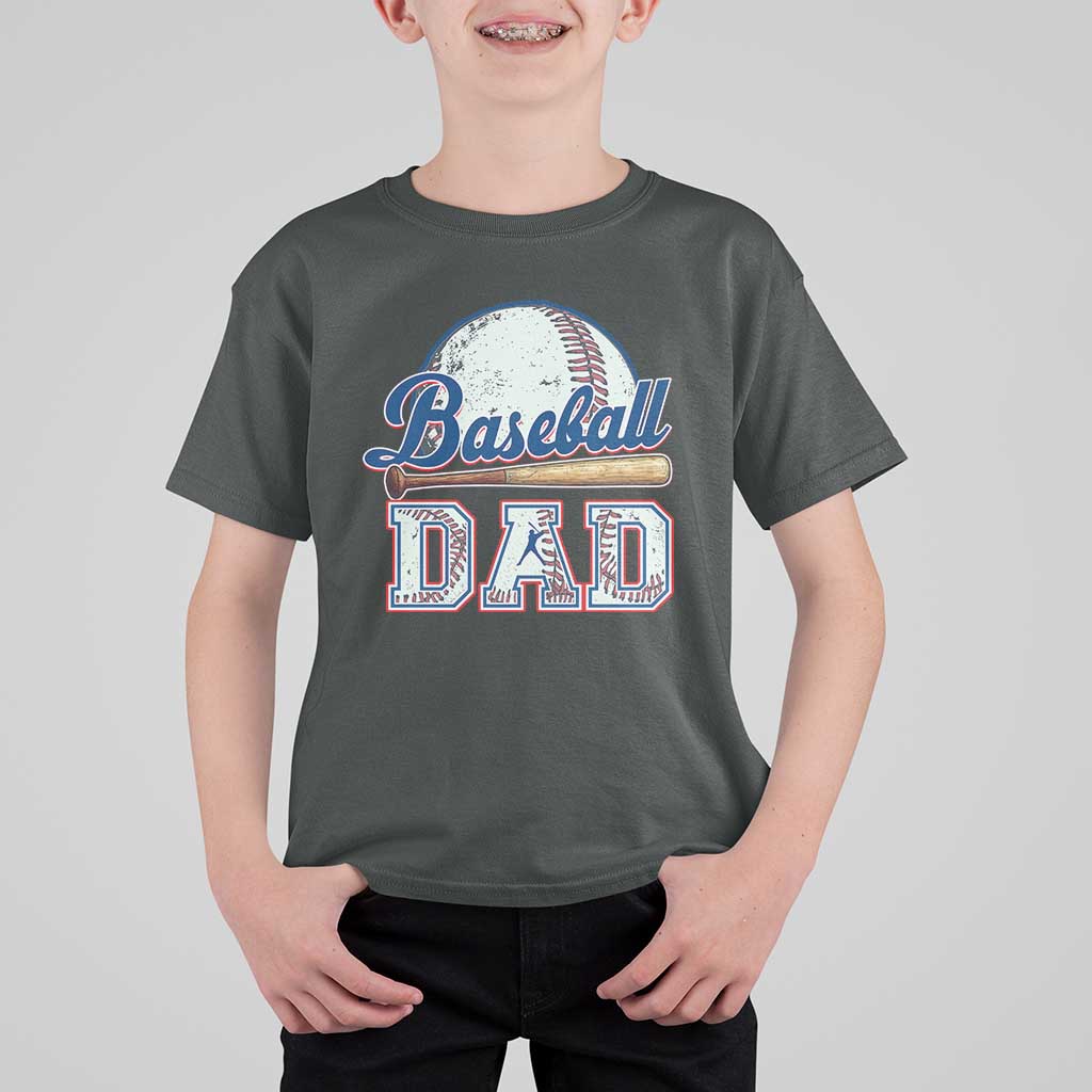 Baseball Dad T Shirt For Kid Baseball Sport Lovers For Father's Day