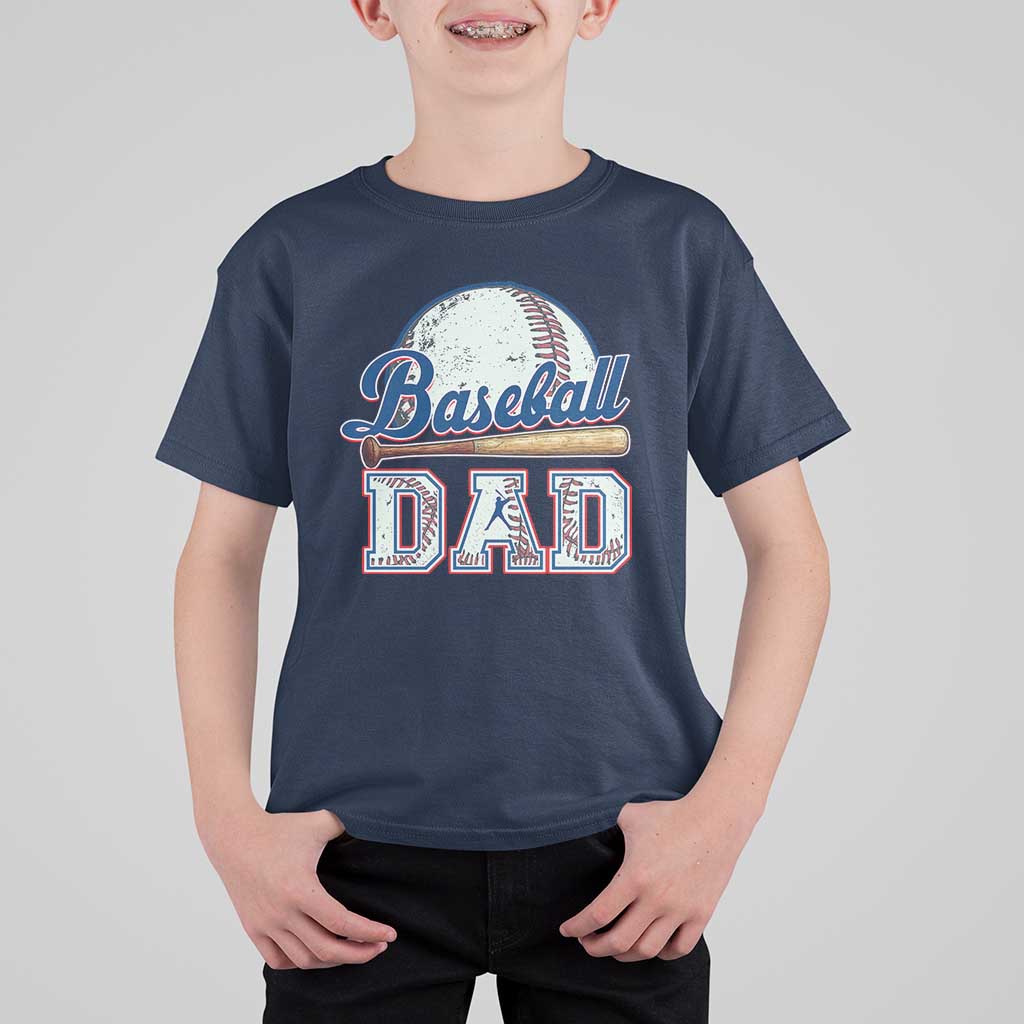 Baseball Dad T Shirt For Kid Baseball Sport Lovers For Father's Day