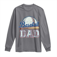 Baseball Dad Long Sleeve Shirt Baseball Sport Lovers For Father's Day
